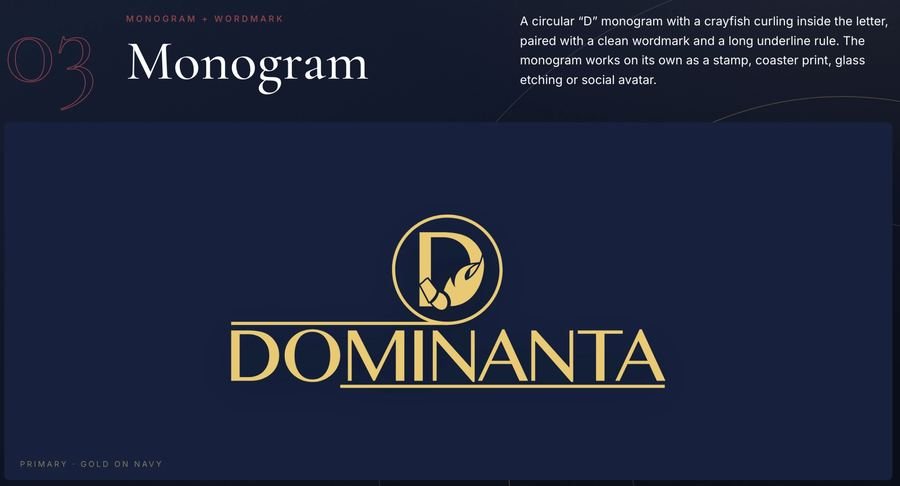Monogram logo